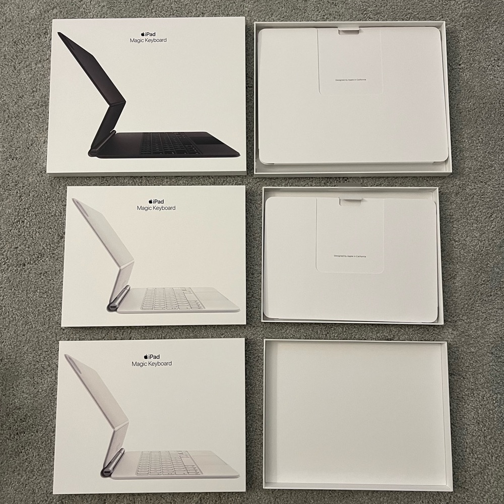 iPad Magic Keyboard EMPTY BOXES